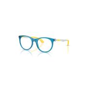 Ray-Ban Rb9082v Optics Kids Plateado Montura Transparente Lentes Polarizado 45-17