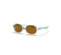 Ray-Ban Rb9187s Kids Gafas De Sol Azul Montura Marrón Lentes 43-14