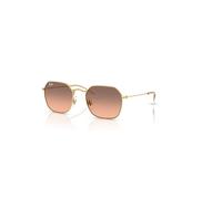 Ray-Ban Rb9594s Kids Gafas De Sol Oro Arista Montura Rosa Lentes 49-19