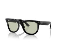 Ray-Ban Wayfarer Reverse Gafas De Sol Negro Montura Verde Lentes 53-20