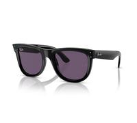 Ray-Ban Wayfarer Reverse Gafas De Sol Negro Montura Violeta Lentes 53-20