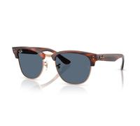 Ray - Ban Unisex RBR0504S CLUBMASTER REVERSE 13983A Gafas de sol Acetato Oro Azul Cuadrada Normal
