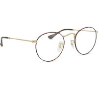 Ray - Ban Unisex RX3447V ROUND METAL 3188 Monturas ópticas Metal la Habana Transparente Redonda Normal
