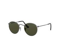 Ray-Ban Round Metal Gafas de sol, Redondas, 50, Matte Gunmetal