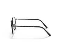 Ray-Ban New Round Optics Negro Montura Transparente Lentes Polarizado 53-21