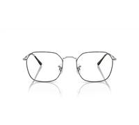 Ray-Ban Rx3694v Jim - Marcos cuadrados para gafas graduadas, Havana on Silver/Demo Lens, 53 mm