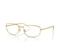 Ray-Ban Rb3732v Optics Oro Arista Montura Transparente Lentes Polarizado 56-18