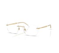 Ray-Ban Rb3768v Optics Oro Arista Montura Transparente Lentes Polarizado 56-17