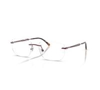 Ray-Ban Rb3768v Optics Burdeos Montura Transparente Lentes Polarizado 56-17