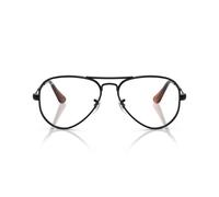 Ray - Ban Unisex Ray - Ban RX3925V AVIATOR MAX 2509 Monturas ópticas Metal Negro Transparente Piloto Normal