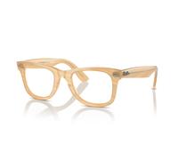Ray - Ban Unisex RX4340V WAYFARER EASE 8383 Monturas ópticas Acetato Marrón Transparente Cuadrada Normal