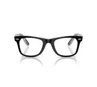 Ray - Ban Unisex Ray - Ban RX4340V WAYFARER EASE 2034 Monturas ópticas Acetato Negro Transparente Cuadrada Normal