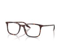 Ray - Ban Unisex RX5421 8423 Monturas ópticas Acetato Rojo Transparente Cuadrada Normal