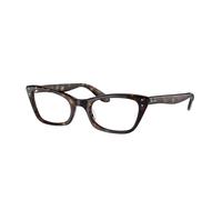 Ray-Ban Lady Burbank Optics Habana Montura Transparente Lentes 51-20