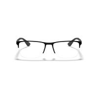 Ray - Ban Unisex Ray - Ban RX6335 2503 Monturas ópticas Metal Negro Transparente Cuadrada Normal