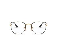 Ray-Ban Hexagonal Optics Oro Montura Transparente Lentes 48-21