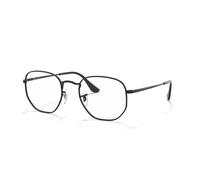 Ray-Ban Hexagonal Optics Negro Montura Transparente Lentes 48-21