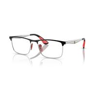 Ray - Ban Unisex RX6516M F060 Monturas ópticas Metal Negro Transparente Cuadrada Normal