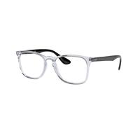 Ray-Ban Rb7074 Optics Negro Brillante Montura Transparente Lentes 52-18