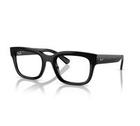 Ray - Ban Unisex RX7217 CHAD 8260 Monturas ópticas Acetato Negro Transparente Cuadrada Normal