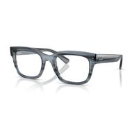 Ray-Ban Chad Optics Bio-based Azul A Rayas Montura Transparente Lentes Polarizado 54-22