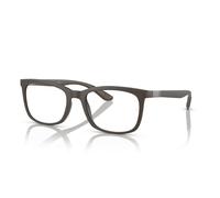 Ray-Ban Rb7230 Optics Marrón Arena Montura Lente De Demostración Lentes Polarizado 54-19