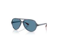 Ray-Ban Scuderia Ferrari Monza Ltd | Rb4125m Polarized+ Lenses Gafas De Sol Azul Transparente Montura Azul Lentes Polarizado 57-14