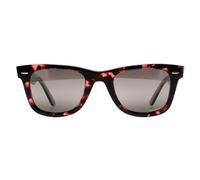 Ray-Ban Sol Wayfarer 2140 1334G3 Transparente Rosa Havana Plata Chromance
