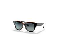 Ray-Ban State Street Gafas De Sol Negro Montura Gris Lentes 49-20