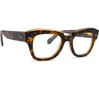 Ray-Ban 0RB2186 Gafas, Havana ON TRASPARENT Light Bro, 49 Unisex