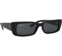 Ray - Ban Unisex RB4425 TERU 667787 Gafas de sol Inyectado Negro Gris Cuadrada Normal