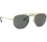 Ray - Ban Unisex RB3648M THE MARSHAL II 9240B1 Gafas de sol Acero Oro Gris Geométrico Normal