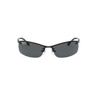 Ray-Ban Gafas de sol RB3183 002/81 Hombre montura negra lentes polarizadas gris oscuro 63