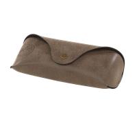 Ray-Ban Unisex Accessory Special Edition Rugged Case - Color del Marco: Marrón Oscuro, Color de la Lente: