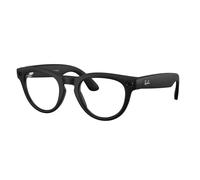 Ray - Ban Unisex Meta RW4013 Headliner 601SSB Monturas ópticas Inyectado Negro Pantos Antiluz azul Antirreflejo
