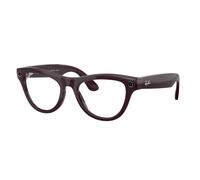 Ray - Ban Unisex Meta RW4014 Skyler 6701CH Gafas de sol Inyectado Violeta Transparente Geométrico Transiciones Fotocromático