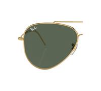 Ray - Ban Unisex Par de lentes de repuesto Ray - Ban Aviador RBR0101S Reverso Lentes de repuesto Metal Gris Piloto Antirreflejo