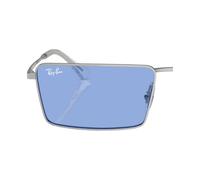 Ray - Ban Unisex Par de lentes de repuesto Ray - Ban RB3741 Emy Lentes de repuesto Metal Gris Cuadrada Reflejado Flash
