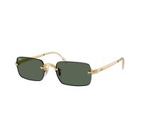 Ray - Ban Unisex Ray - Ban A$AP Rocky RB3928 001/71 Gafas de sol Metal Oro Verde Redonda Normal