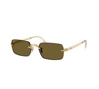 Ray - Ban Unisex Ray - Ban A$AP Rocky RB3928 001/73 Gafas de sol Metal Oro Marrón Redonda Normal
