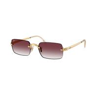 Ray - Ban Unisex Ray - Ban A$AP Rocky RB3928 001/8H Gafas de sol Metal Oro Violeta Redonda Normal Matizado