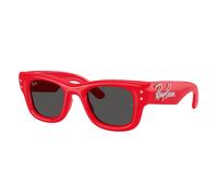 Ray - Ban Unisex Ray - Ban A$AP Rocky RB4940B WAYFARER PUFFER 686187 Gafas de sol Nylon Rojo Cuadrada Normal