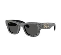 Ray - Ban Unisex Ray - Ban A$AP Rocky RB4940BP WAYFARER PUFFER 686587 Gafas de sol Nylon Negro Cuadrada Normal
