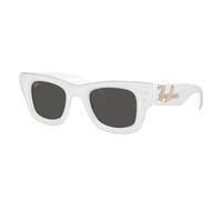 Ray - Ban Unisex Ray - Ban A$AP Rocky RB4940BP WAYFARER PUFFER 686687 Gafas de sol Nylon Blanco Cuadrada Normal