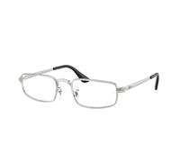 Ray - Ban Unisex Ray - Ban A$AP Rocky RX3927V 2501 Monturas ópticas Metal Plata Transparente Redonda Normal