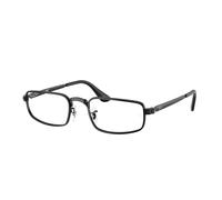 Ray - Ban Unisex Ray - Ban A$AP Rocky RX3927V 2509 Monturas ópticas Metal Negro Transparente Redonda Normal