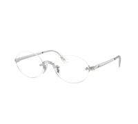 Ray - Ban Unisex Ray - Ban A$AP Rocky RX3929V 2501 Monturas ópticas Metal Plata Transparente Cuadrada Normal