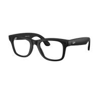 Ray - Ban Unisex Ray - Ban Meta RW4012 Wayfarer 601S1Z - GEN 2 Gafas de sol Inyectado Negro Transparente Cuadrada Transiciones Fotocromático