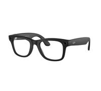 Ray - Ban Unisex Ray - Ban Meta RW4008 Wayfarer 601S1M - GEN 1 Monturas ópticas Inyectado Negro Transparente Cuadrada Normal Fotocromático