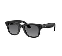 Ray - Ban Unisex Ray - Ban Meta RW4012 Wayfarer 601ST3 - GEN 2 Gafas de sol Inyectado Negro Gris Cuadrada Polarizado Sombreado